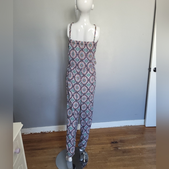 Molly Bracken Geometric Jumpsuit, VGUC, Size M - Picture 4 of 8